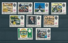 SEYCHELLES 1976 DÉFINITIVE YV354A-354J -9 VAL MNH MF12328