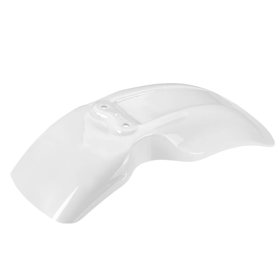 Guardabarros delantero blanco para Honda Z50R 1988 1989 1990 1991 1992-1999 61100-GW8-670ZA Foto 2 de 4