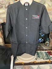 Chef Cook Beauty Jacket Embroidered  Vista College We Create Opportunities S Med