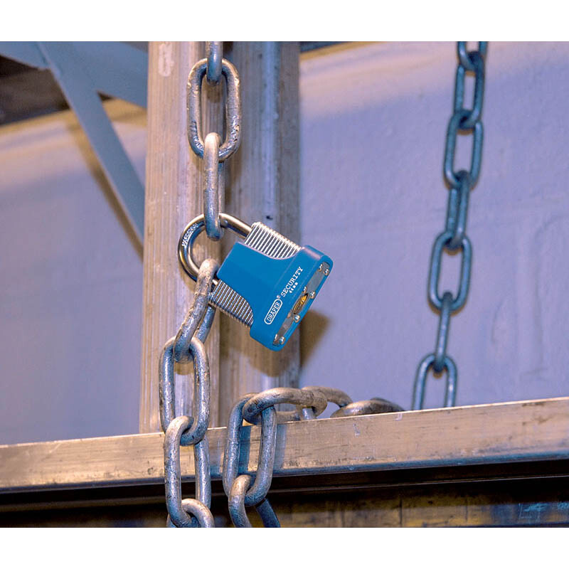 Cadenas En Acier Laminé Haute Sécurité [Protection En Acier Inoxydable