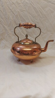 Vintage Kunsthandwerk Stil Kupfer Wasserkocher/Teekanne.