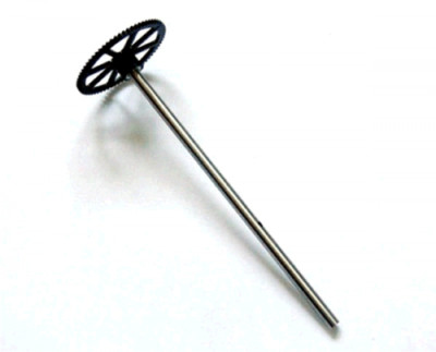 Hauptzahnrad mit Welle f.VIELE Koaxhelis wie LAMA, Graupner, Revel, Reely, Blade