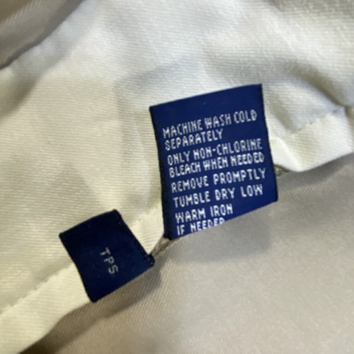 Polo Golf Ralph Lauren Pantaloni Chino Uomo 32x30 Flat Front Cachi Beige - Foto 15 di 20