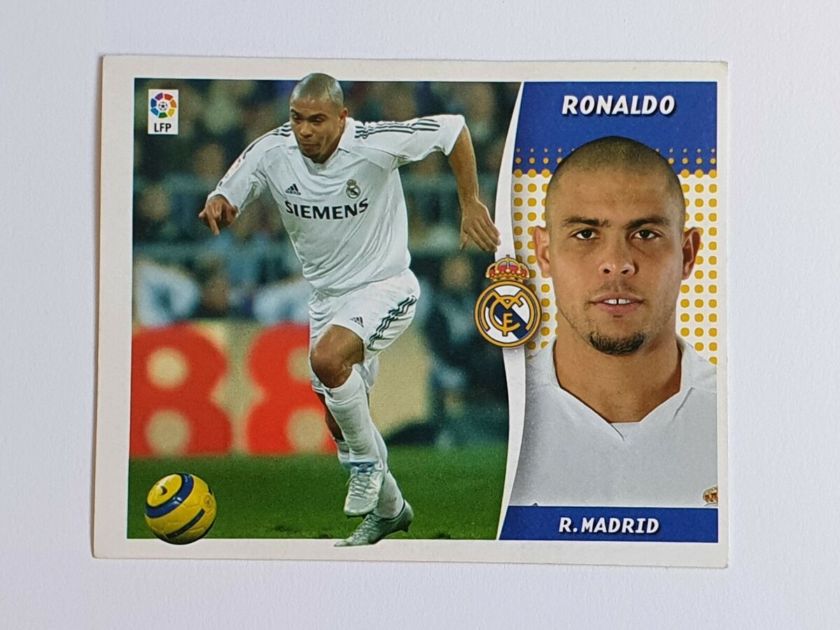 Ronaldo Nazario Last Year Real Madrid Ediciones Este La Liga Ronaldo Nazario Last Year Real Madrid Ediciones Este La Liga