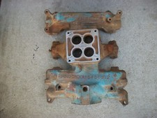 1955-57 Ford Thunderbird Fairlane Crown Vic Super Nice 4 Barrel Intake Manifold 1955-57 Ford Thunderbird Fairlane Crown Vic Super Nice 4 Barrel Intake Manifold