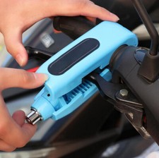 Motorcycle handlebar Brake Lever Throttle Grip Security Safety Protection Lock