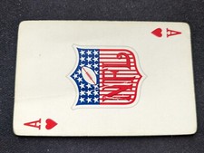 1963 Stancraft Playing Card # AH NFL Logo (VG)