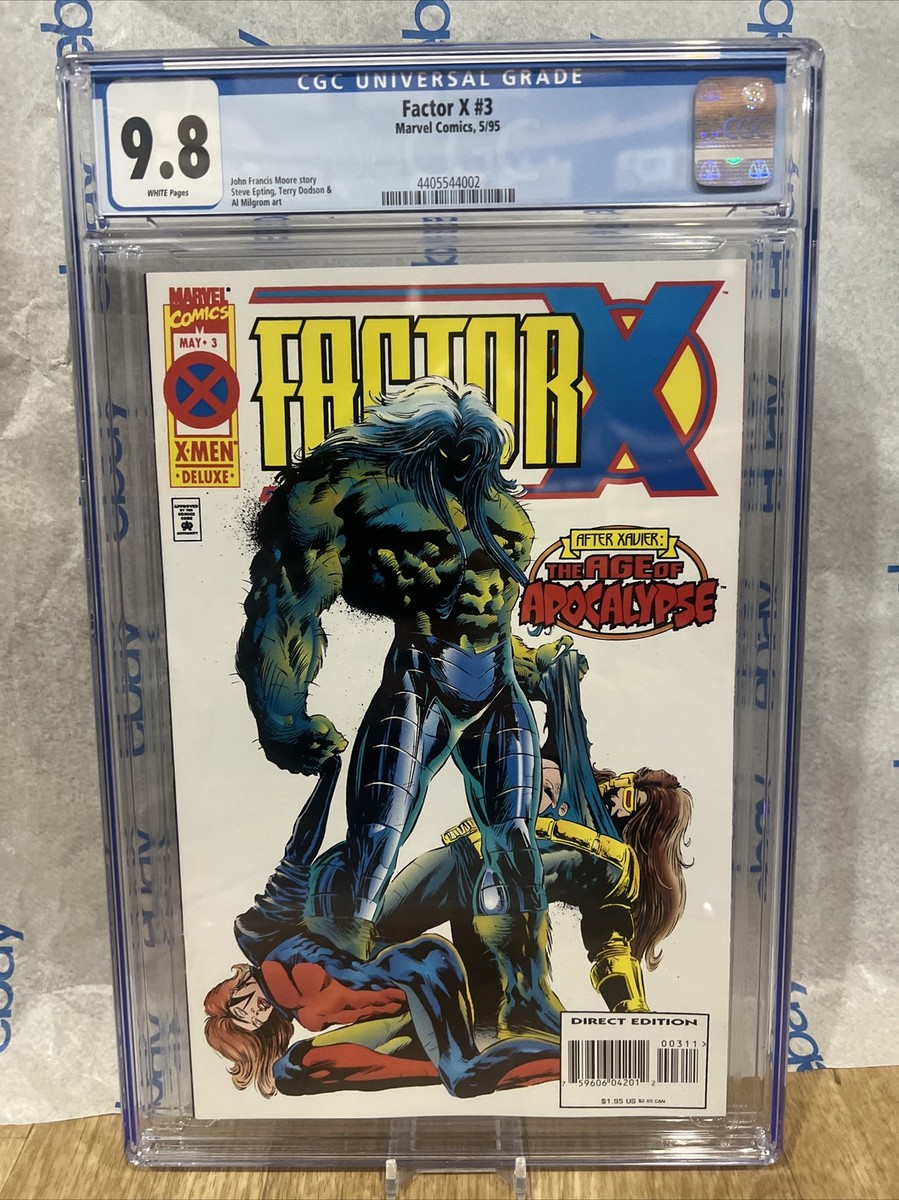 Factor X #3 ~ CGC 9.8 After Xavier: The Age of Apocaplypse