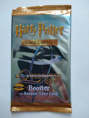 Harry Potter TCG Card Game Quidditch Cup Booster Pack WOTC New Sealed Goal Art