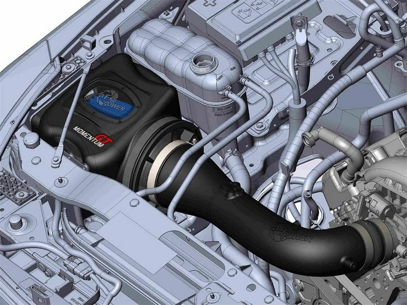 Entrada de aire frío con motor eléctrico AFE para GMC Yukon XL 2015-2018 Foto 2 de 4