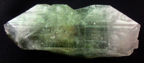 green Apophyllite crystal cube formation of Indian mineral specimen - Picture 3 of 4