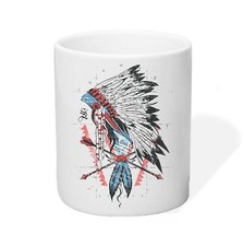 Tasse Kaffeetasse Chief Indianer America USA