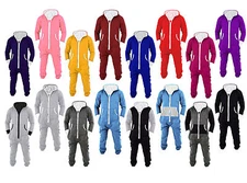 Mens Jumpsuit Non Footed Pajama Unisex OnePiece Playsuit Adult Onesie0 With Hood