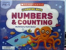 SCHOLASTIC LEARNING MATS NUMBERS AND COUNTING