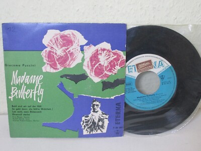 Madame Butterfly - Giacomo Puccini - 7'' Single Vinyl Eterna DDR 5 20 397