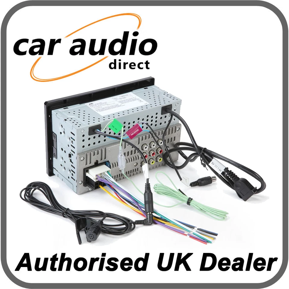 JVC KW-M180BT 6.75" Multimedia Receiver USB Bluetooth - Image 2 of 3