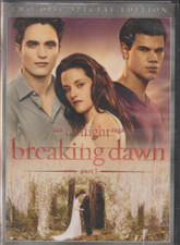 The Twilight Saga Breaking Dawn Part 1 DVD very Good Disc 1 Robert Pattinson
