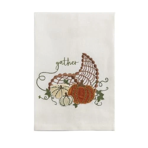 Mud Pie Thanksgiving Cornucopia Gather Towel - Thumbnail 2