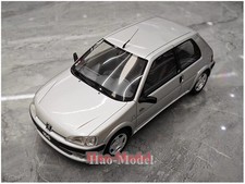 OTTO 1:18 PEUGEOT 106 Limited Resin Model Car Diecast Gifts collection Silver
