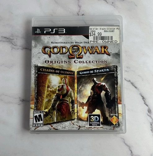God Of War: Origins Collection (Sony PlayStation 3, 2011) Complete W/Manual