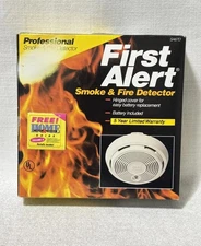 First Alert Professional Smoke and Fire Detector SA67D Brand New VTG