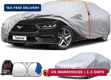 Car Cover Waterproof All-Weather,Heavy-Duty Outdoor Full Exterior Automobiles Se