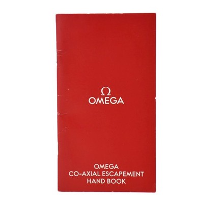 Omega Co-Axial Escapement Booklet Manual Japanese