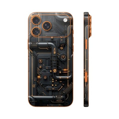 Phone Skin/Phone Wrap For iPhone, Samsung, Android 3D Embossed Skin Piper Line