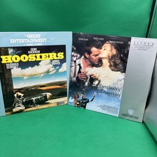 Laserdisc Lit Of 2 Hoosiers Everybody  s All American Gene Hackman Dennis Quaid