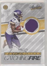2017 Panini Absolute Catching Fire Materials 96/175 Stefon Diggs #3 fm0