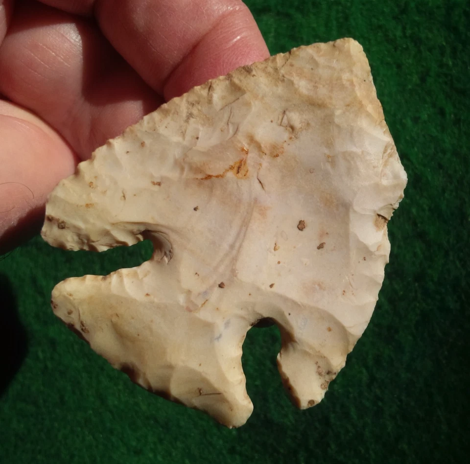 PUNTA DE FLECHA DELGADA 2-3/8" SNYDERS ILLINOIS Auténtico Punto de Proyectil PUNTO DE ESPERANZA Foto 2 de 4