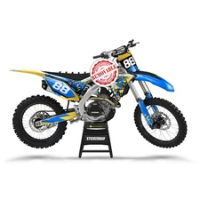 For Honda CRF450R 15-19 Custom Number Decals Motocross MX Bike Stickers HONOR