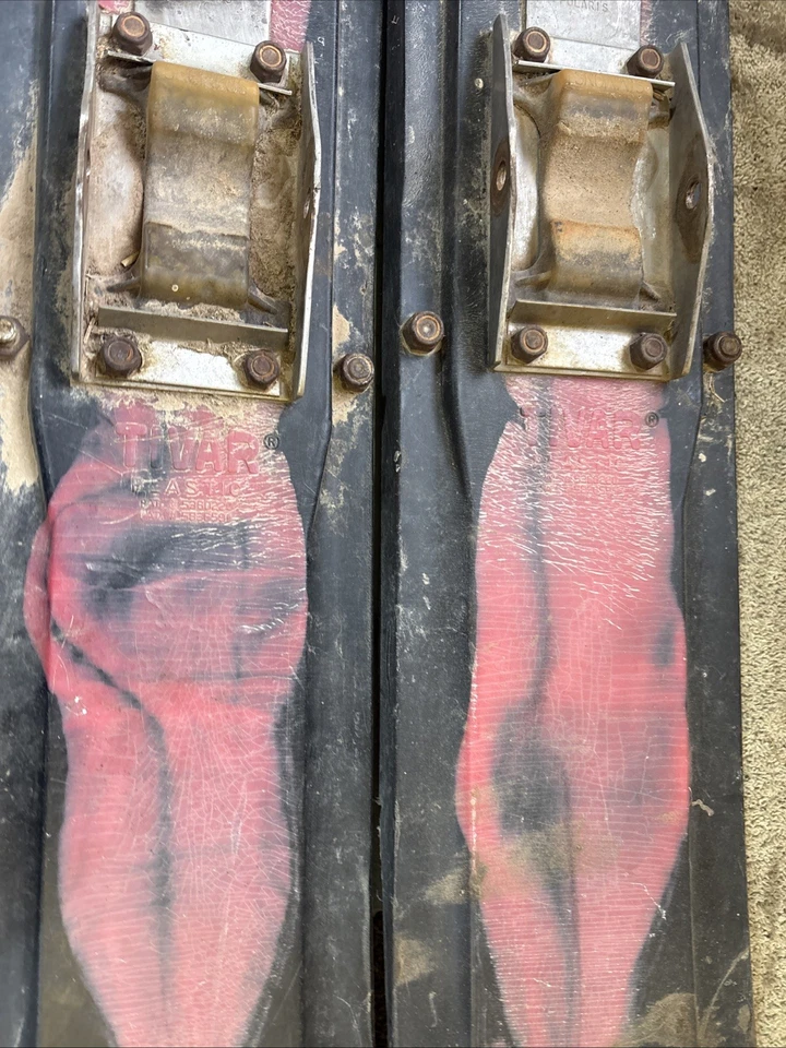 2002 Polaris RMK 800 Simmons skis runners Set Pair 388 - Image 4 of 4