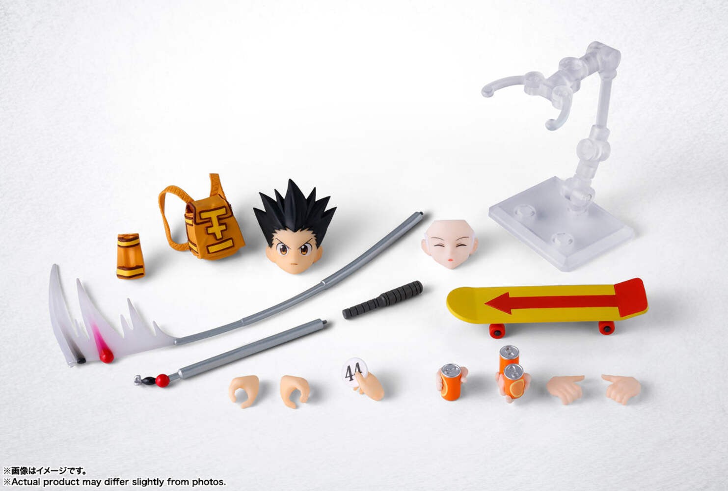 Hunter x Hunter S.H. Figuarts Accessory Set Gon & Killua Hunter Exam Option part - Immagine 2