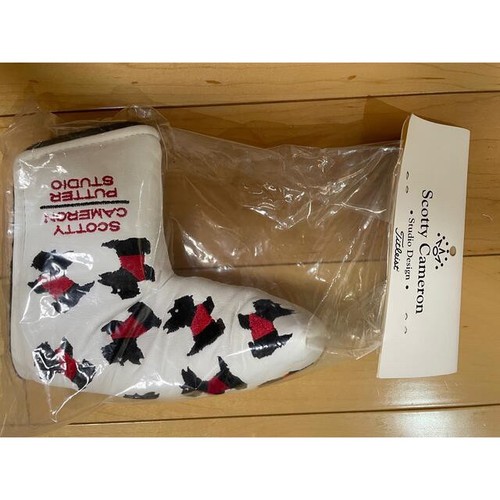 Scotty Cameron 2002 SCOTTY DOG Dancing Scotty Dogs Blade Putter Headcover Pivot