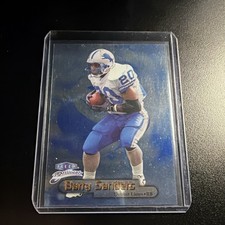 Fleer Brilliants 1998 Barry Sanders #25B Detroit Lions Football NFL Card