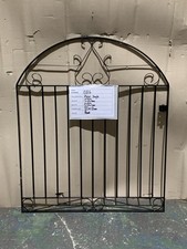 Arch Top Wrought Iron Style Metal Garden Gate 1020mm Wide x 1220mm High