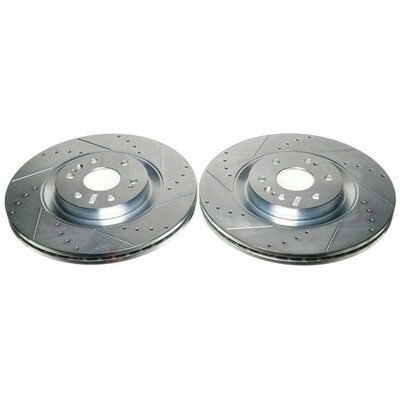 PowerStop Disc Brake Rotor Set - Fits Chevrolet Tahoe 2022-2021 PowerStop Evolut