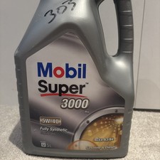Mobil Super 3000 5W-40 5W40 Fully Synthetic Multigrade Engine Oil 5 Litres 5L 8.46 per litre