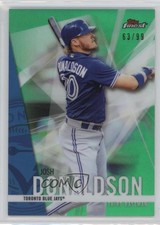2017 Topps Finest Green Refractor 63/99 Josh Donaldson #44 2a9