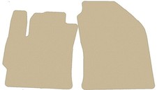 Vorne Fußmatten für Toyota Corolla XII E210 2018-..., Beige Velour