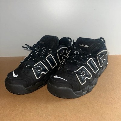 Size 11.5 - AMBUSH x Nike Air More Uptempo Low Black | eBay