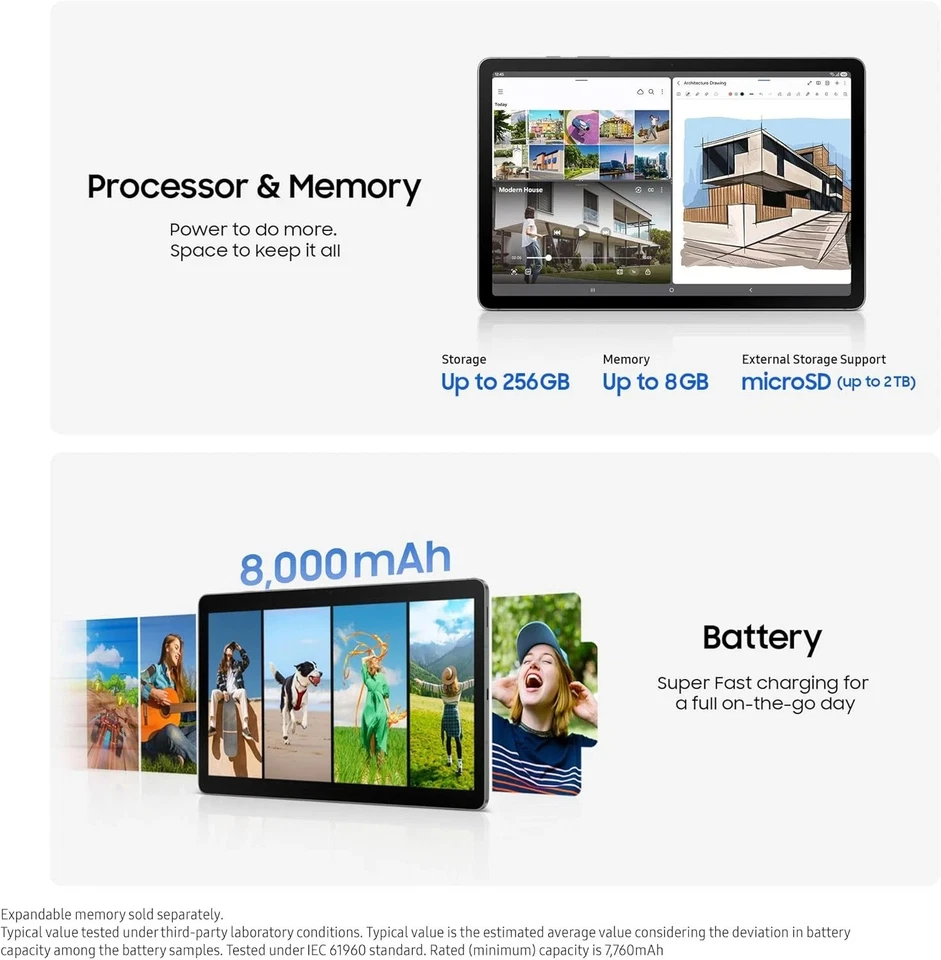 SAMSUNG Galaxy Tab S10 Lite Grey 128GB 3YW Brand New Sealed 🚚💨✅ - Image 4 of 4