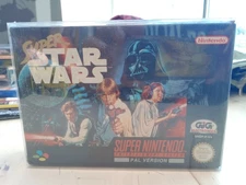  🇮🇹 SUPER STAR WARS VIDEO GAME SUPER NINTENDO SNES, 1996, GIG COMPLETE 