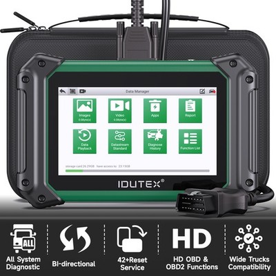 IDUTEX TS710 Heavy Duty Truck Diesel Bidirectional Diagnostic Scanner DPF Tool