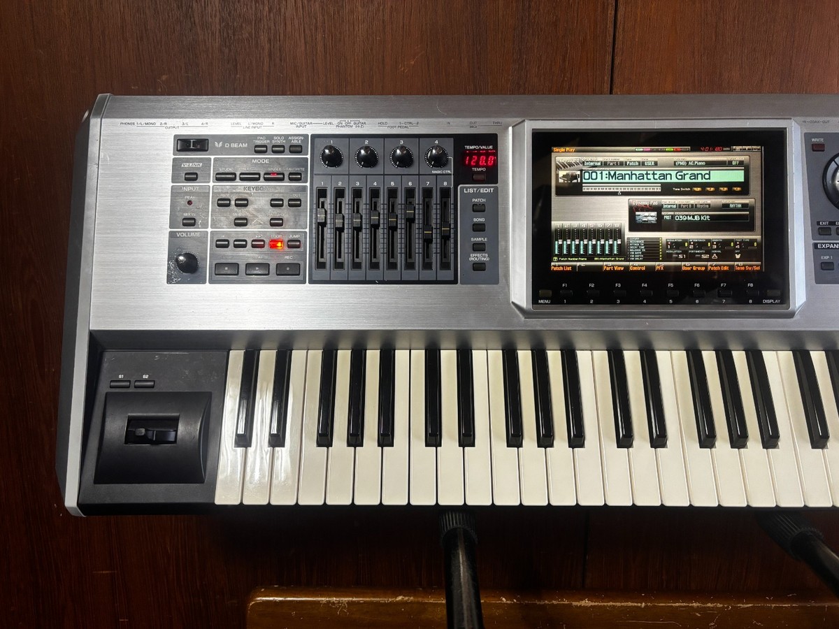 Roland Fantom G6 Music Workstation Keyboard Synthesizer Ver 1.50 w