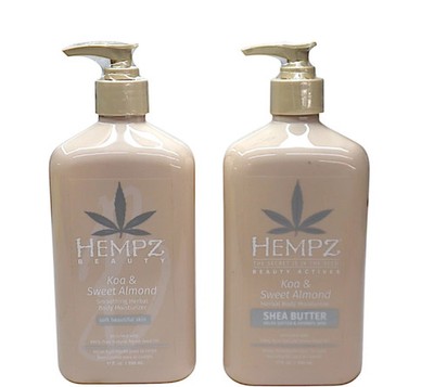 Hempz Koa & Sweet Almond Herbal Body Moisturiser Lotion - 2 Packungen