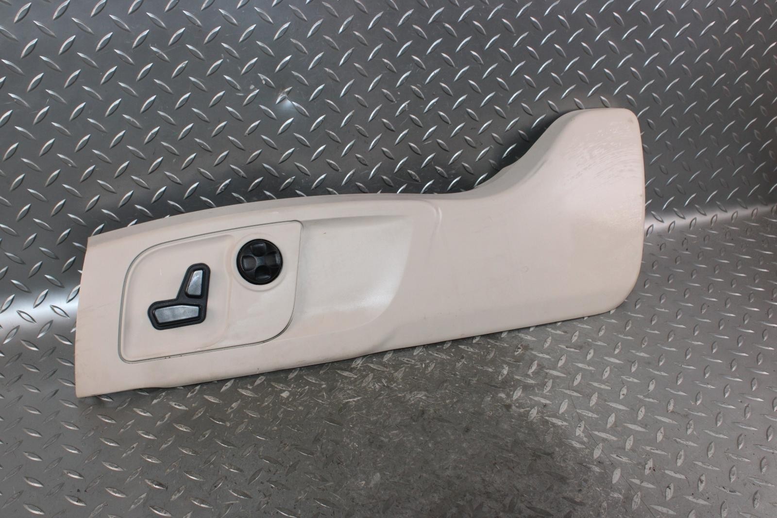 14-17 Ghibli Tan Front Driver Left LF Seat Trim Switch Controls Unit Factory OEM
