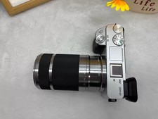 Sony Alpha 6400 24.2MP Mirrorless Digital Camera w/55-210mm Lens Silver