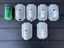 Lot 6 TO WIRE Vtg Art Deco Wall Sconces 1920s 1930s 1940s Porcelain Bathroom